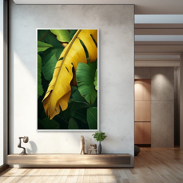 Banana Leaf Painting